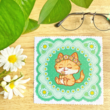 Clementine's Daisy Hankie Lens Cloth *LAST CHANCE*