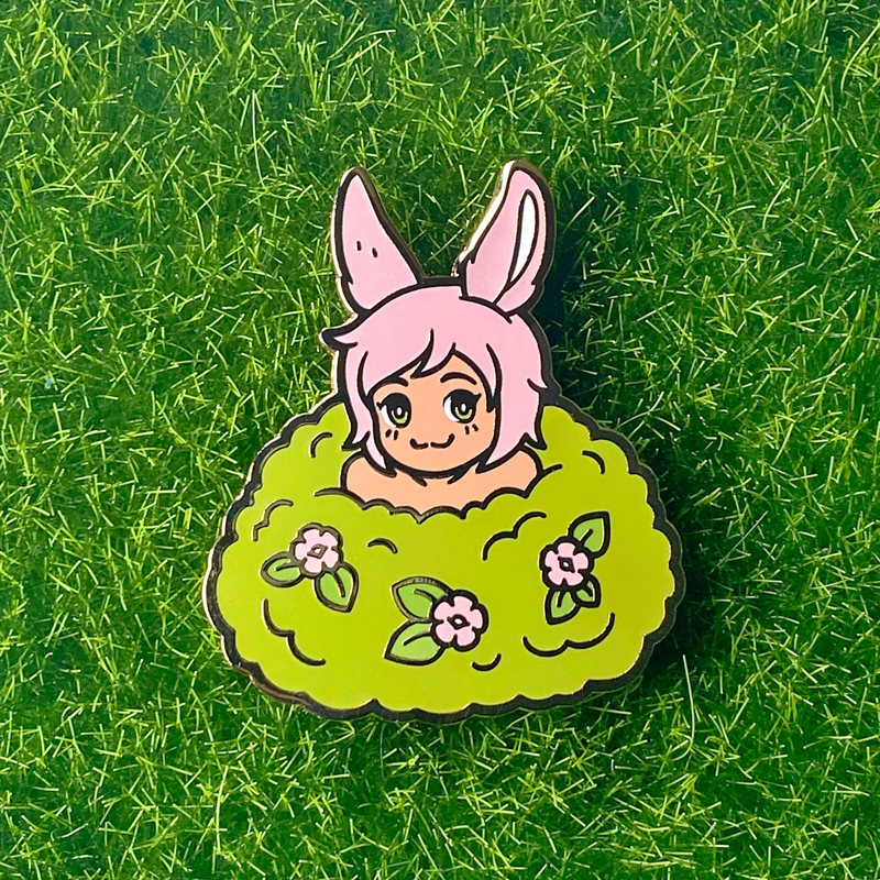 Peekaboo Clover Pin (LIMITED EDITION) Shop I Am Luna Sol
