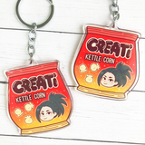 Class 1-A Snacktime Keychains