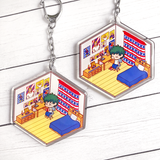 Hero Dorm Room Acrylic Keychains *LAST CHANCE*