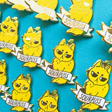 Sourpuss Pin