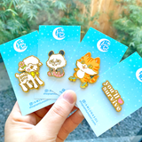 Roller Skating Kitty Pin *LAST CHANCE*