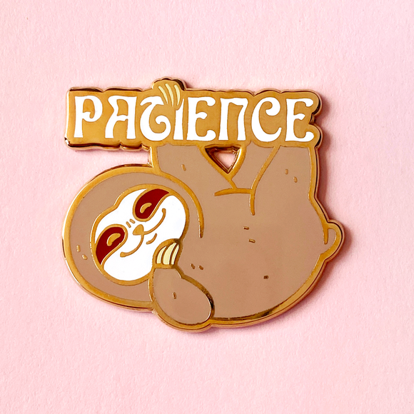Patience Sloth Pin (LIMITED EDITION)