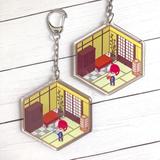 Hero Dorm Room Acrylic Keychains *LAST CHANCE*