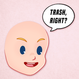 Mirio Trash Sticker Pack