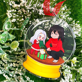 Eri & Aizawa Snow Globe Ornament