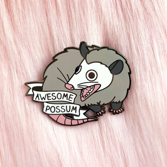 Awesome Possum Pin