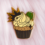 Hero Cupcake Enamel Pins