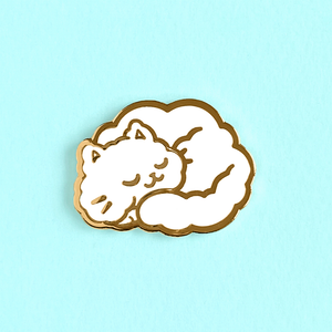 Cloud Kitty Pin
