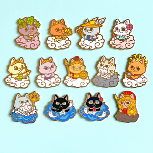 Greek Purrtheon Pins *LAST CHANCE*