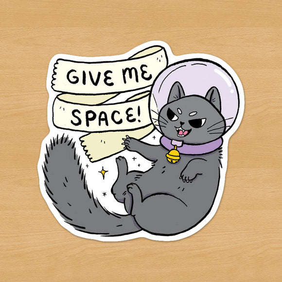 Give Me Space Sticker