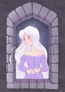 Lady Amalthea Mini Print