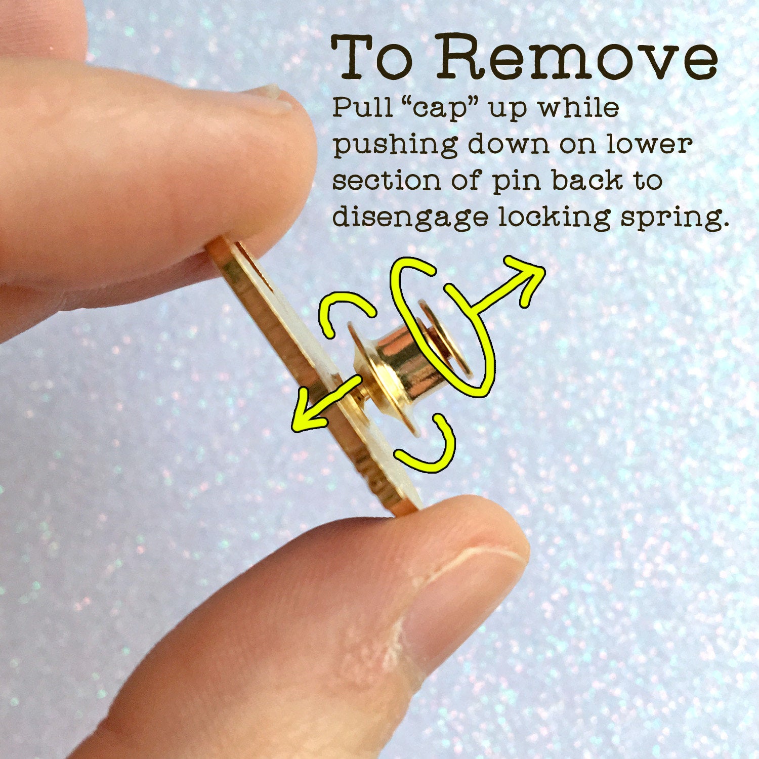 How To Get A Locking Pin Back Off