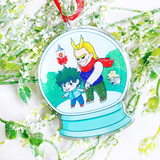 Skating With All Might Snow Globe Ornament *LAST CHANCE*
