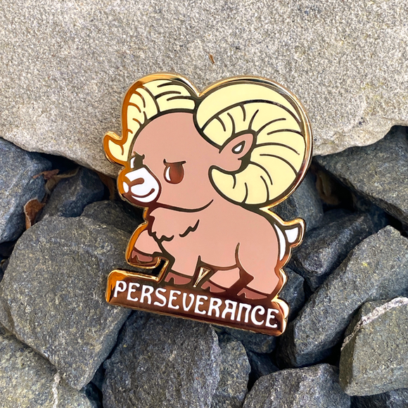 Perseverance Bighorn Sheep Pin (LIMITED EDITION)