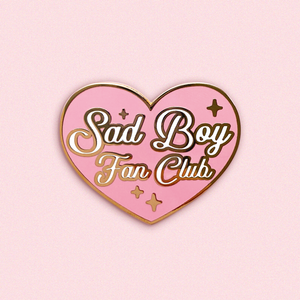 Sad Boy Fan Club Pin
