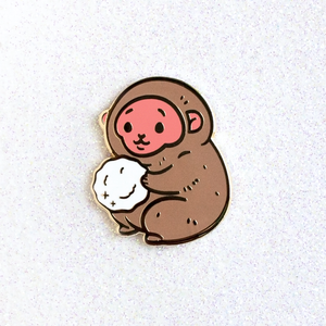 Snow Monkey Pin (Limited Edition)