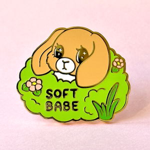 Soft Babe Bunny Pin