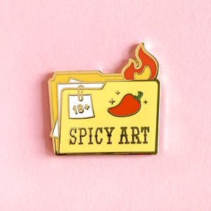 Spicy Art Pin