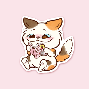 Romance Manga Kitty Stickers